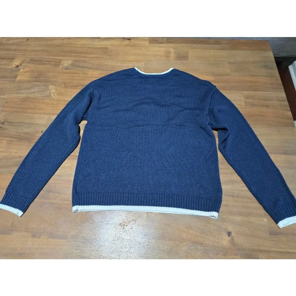 Way to Celebrate Girls Americana Sweater with Dog NWT LARGE 10-12